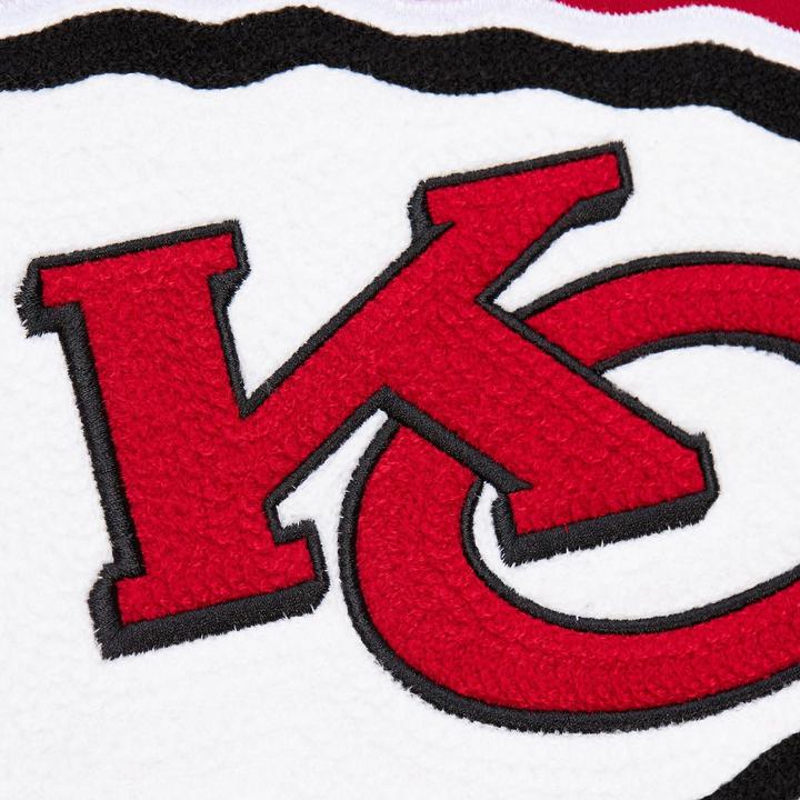Immagine prodotto Mitchell & Ness Fleece Hoody - STITCH Kansas City Chiefs XXL (XXL)