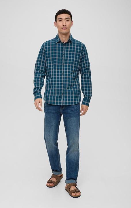 Immagine prodotto s.Oliver Hemd Slim: Karohemd aus Popeline (S)