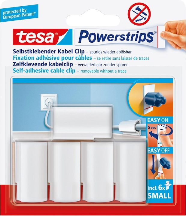 Produktbild tesa Powerstrips Kabelclip