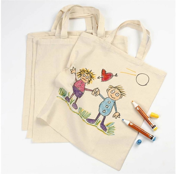 Produktbild Creativ Company Tragetasche aus Baumwolle
