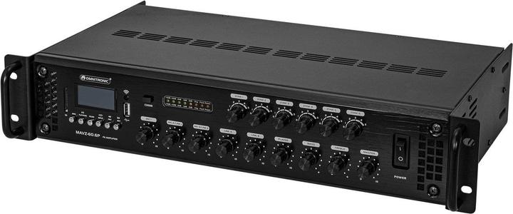 Actual product image Omnitronic MAVZ-60.6P ELA mixing amplifier