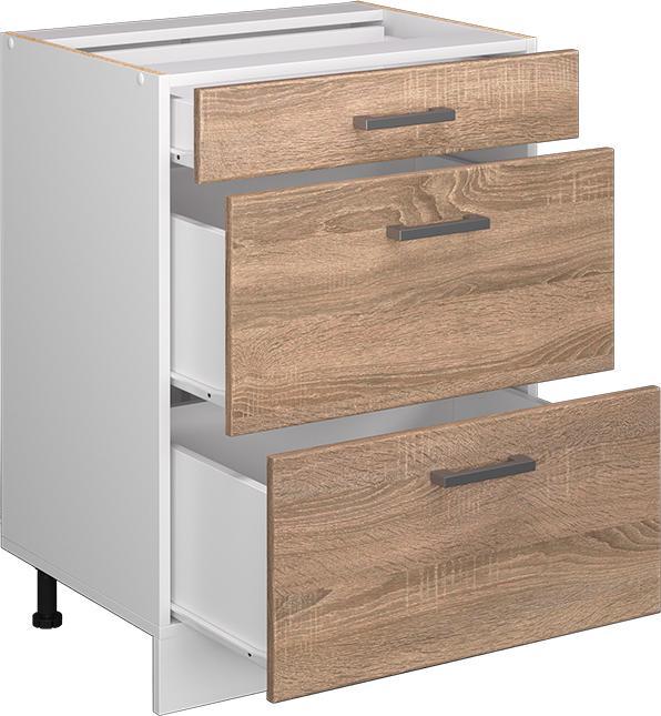 Produktbild Vicco R-Line mit Schubladen, AP Anthrazit (60 x 60 x 81.5 cm)