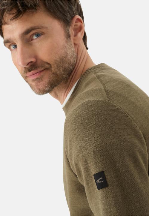 Produktbild Camel Active Strickpullover aus reiner Baumwolle (L)