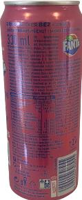 Actual product image Fanta #WhatTheFanta ZERO SUGAR Blue (24 x 33 cl)