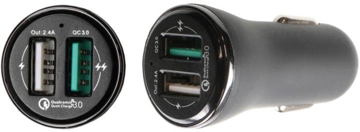 Produktbild Brodit Cig-plug adapter Dual USB