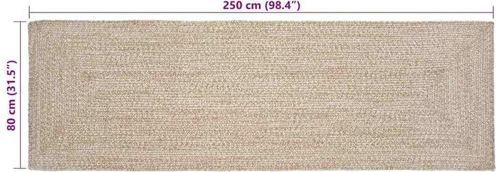 Produktbild vidaXL Bereichsteppich (250 x 80 cm)