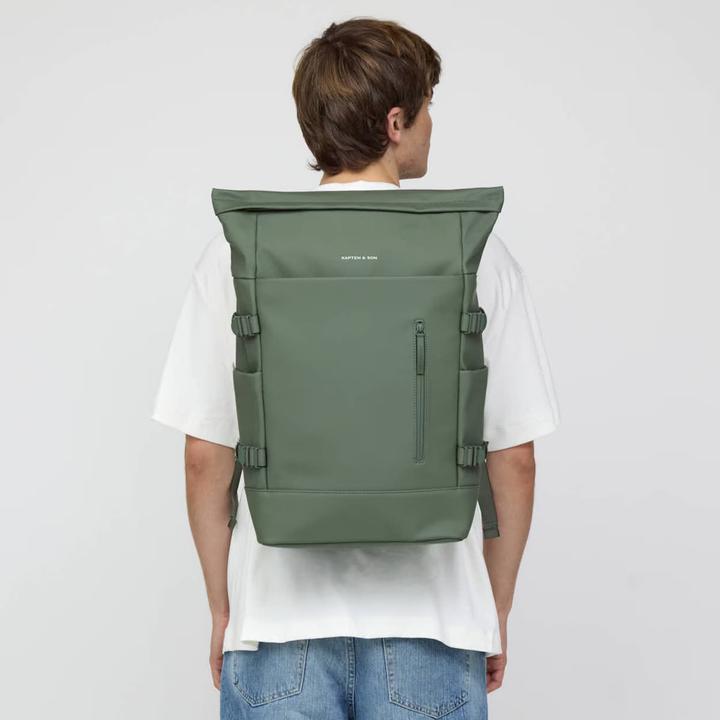 Produktbild Kapten & Son Laptoprugzak / Rugtas / Schooltas 19 Inch Vegan Helsinki Pro Groen (23 l)