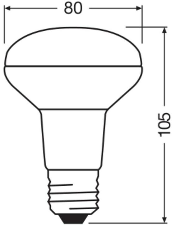 Immagine prodotto Osram Illuminante LED (E27, 4.30 W, 350 lm, 1 x, F)
