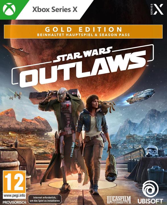 Actual product image Ubisoft Star Wars Outlaws - Gold Edition (Xbox Series X, DE)