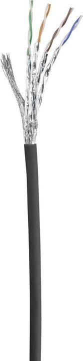 Produktbild Renkforce RF-5469256 RJ45 Netzwerkkabel, Patchkabel CAT 6 S/FTP 2.00 m Schwarz m (S/FTP, CAT6, 2 m)