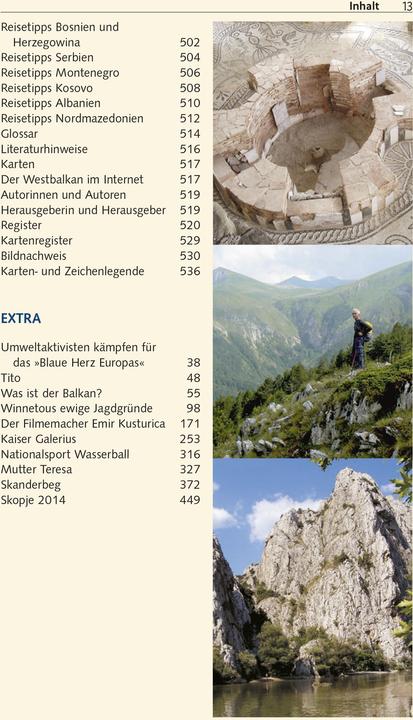 Nährwerte und Zutaten Reiseführer Balkan (Deutsch, Shkëlzen Alite, Martin Bock, Birgitta Gabriela Hannover Moser, Frank Dietze, Matthias Koeffler, 2023)