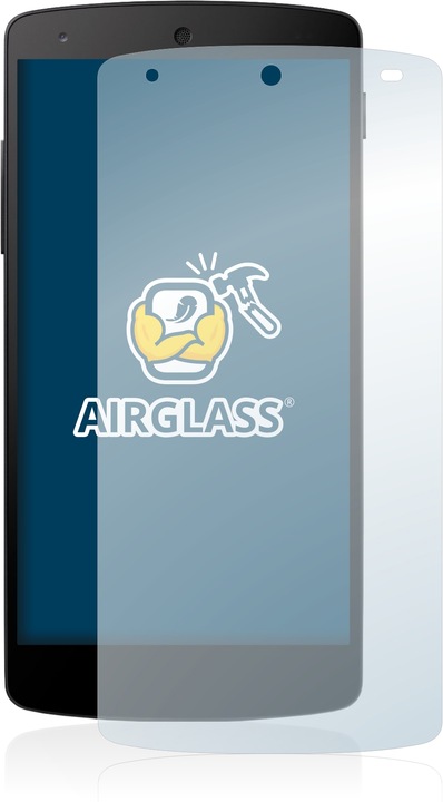 Produktbild BROTECT AirGlass Panzerglasfolie (1 Stück, LG Nexus 5)