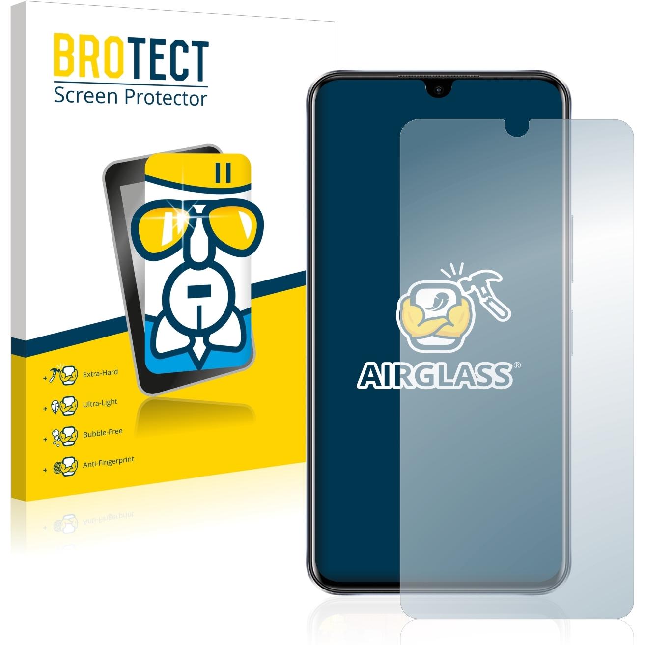 BROTECT AirGlass Panzerglasfolie (1 Stück, Xiaomi Redmi Note 11), Smartphone Schutzfolie, Transparent