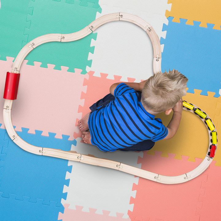 Image du produit Relaxdays 25x tapis de puzzle (30 x 30 x 1 cm)