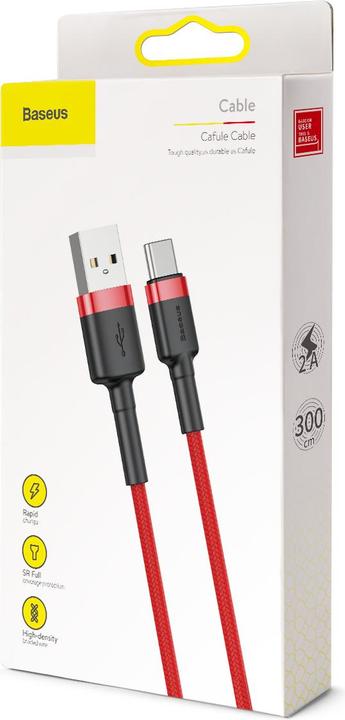 Produktbild Baseus USB Typ A – USB Typ C (3 m, USB 2.0)
