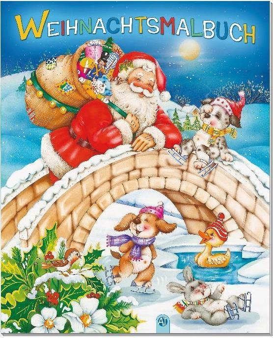 Little Christmas Colouring Book multicoloured