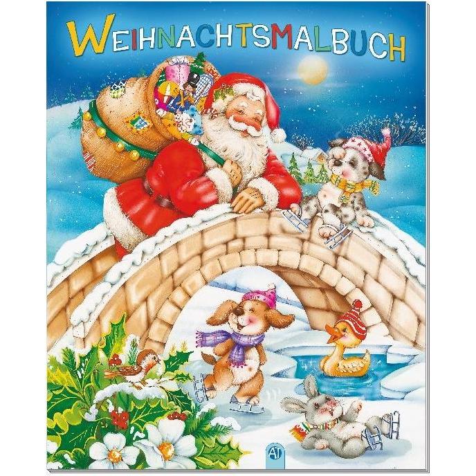 Thumbnail - Trötsch Kleines Weihnachtsmalbuch mehrfarbig