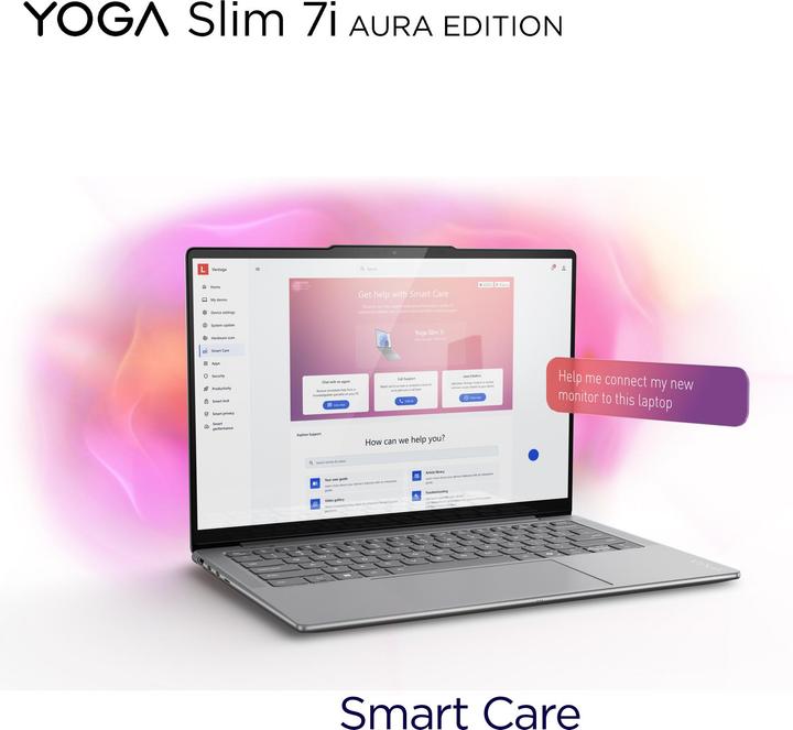 Actual product image Lenovo Yoga Slim 7 14ILL10 Copilot+ PC (14", 1000 GB, 32 GB, IT)