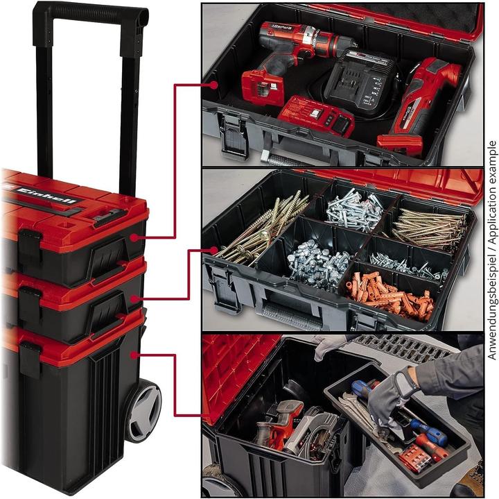 Actual product image Einhell E-Case Tower (3 pieces)