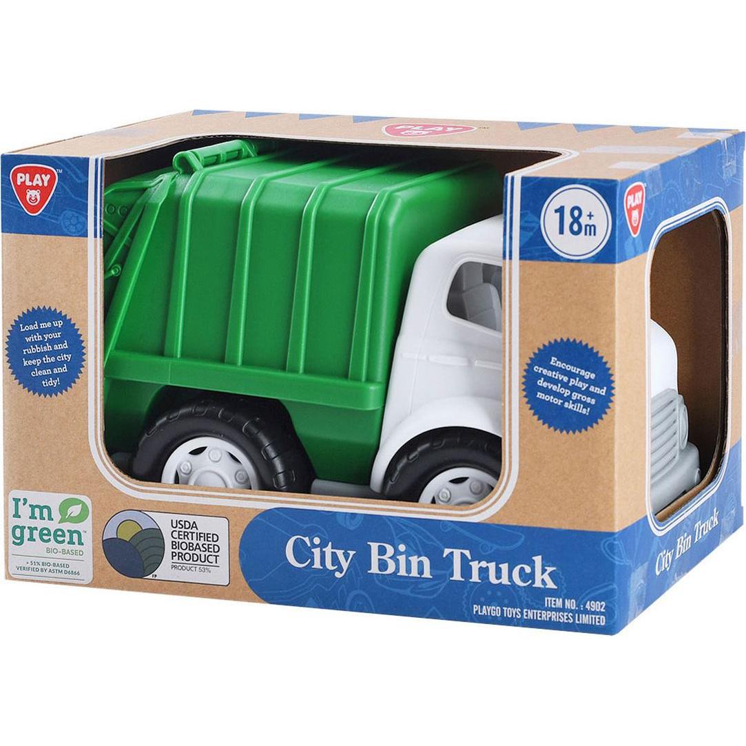 Thumbnail - Play Biobased Garbage Truck Green