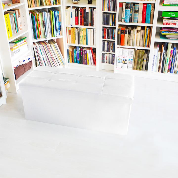 Actual product image Relaxdays Bench storage space (76 cm)