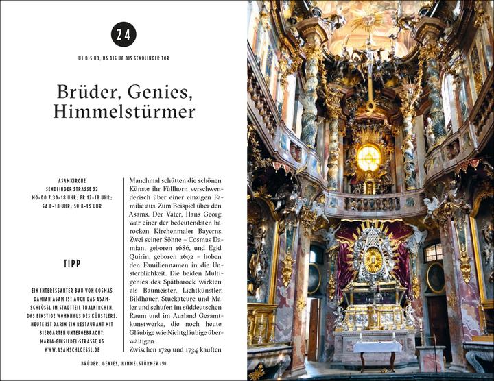 Produktbild München Reiseführer LIEBLINGSORTE (Deutsch, Franziska Ulrich, Stefan Ulrich, 2025)