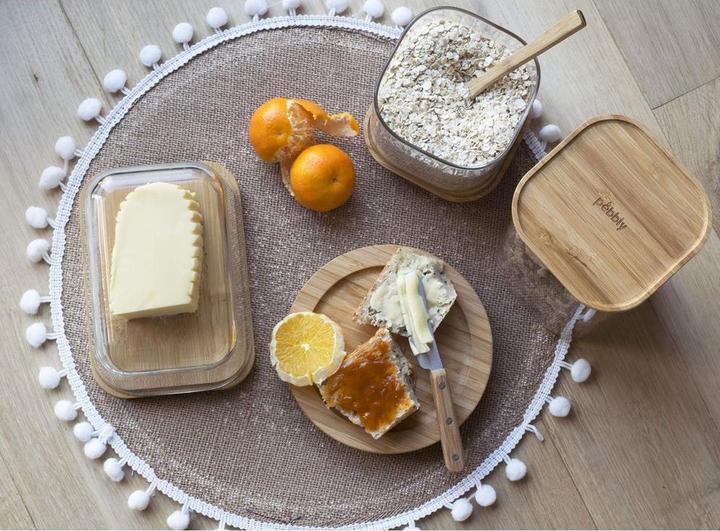 Actual product image Pebbly Storage Jar (0.80 l)