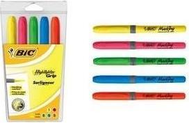 Produktbild Bic Highlighter Grip (5x)