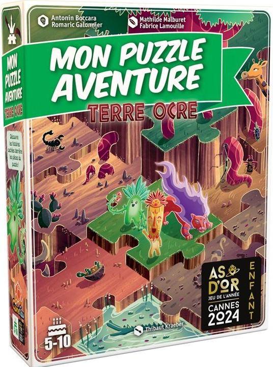 Immagine prodotto Game Mon puzzle aventure - Terre ocre (42 pezzi)