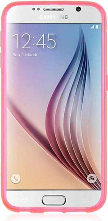 Actual product image König Design Mobile Phone Case TPU Protective Cover for Samsung Galaxy S6 SM G920F Pink (Samsung Galaxy S6)