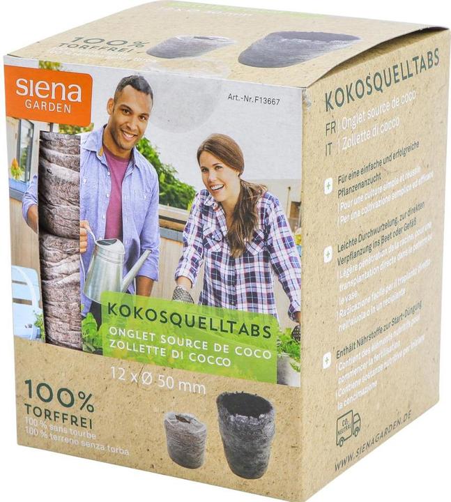 Productafbeelding Siena Garden Kokosnoot lentepotten