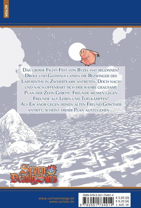 Produktbild Seven Deadly Sins 21 (Deutsch, Suzuki Nakaba, 2018)