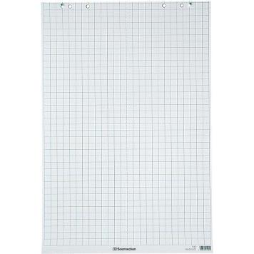 Soennecken, Heft + Block, Flipchartblock 1140 68x99cm 20Bl. kariert 10 St./Pack. (1140) (Kariert)