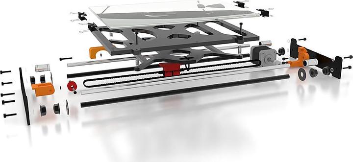 Produktbild BQ Prusa i3 Hephestos Upgrade Kit auf langes Druckbett (Zubehör)