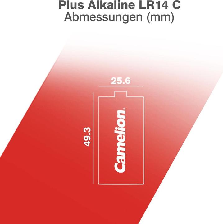 Actual product image Camelion Alkaline C / LR14 (2 pcs., C)
