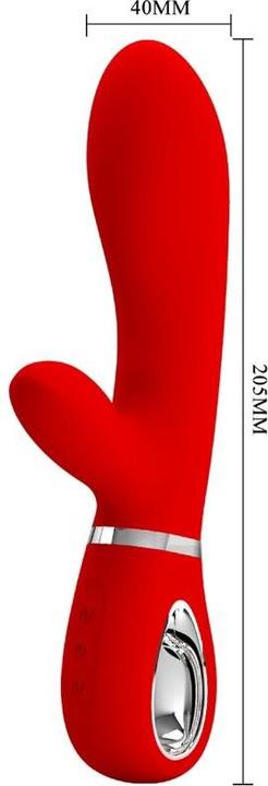 Actual product image Pretty Love Thomas Multifunctional G-Spot Vibrator Red