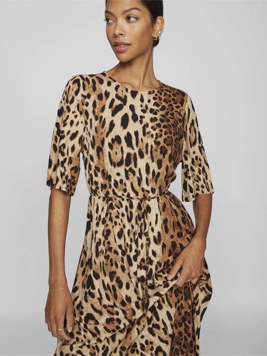 Immagine prodotto Vila Maxi abito a maniche corte con stampa leopardata (38)