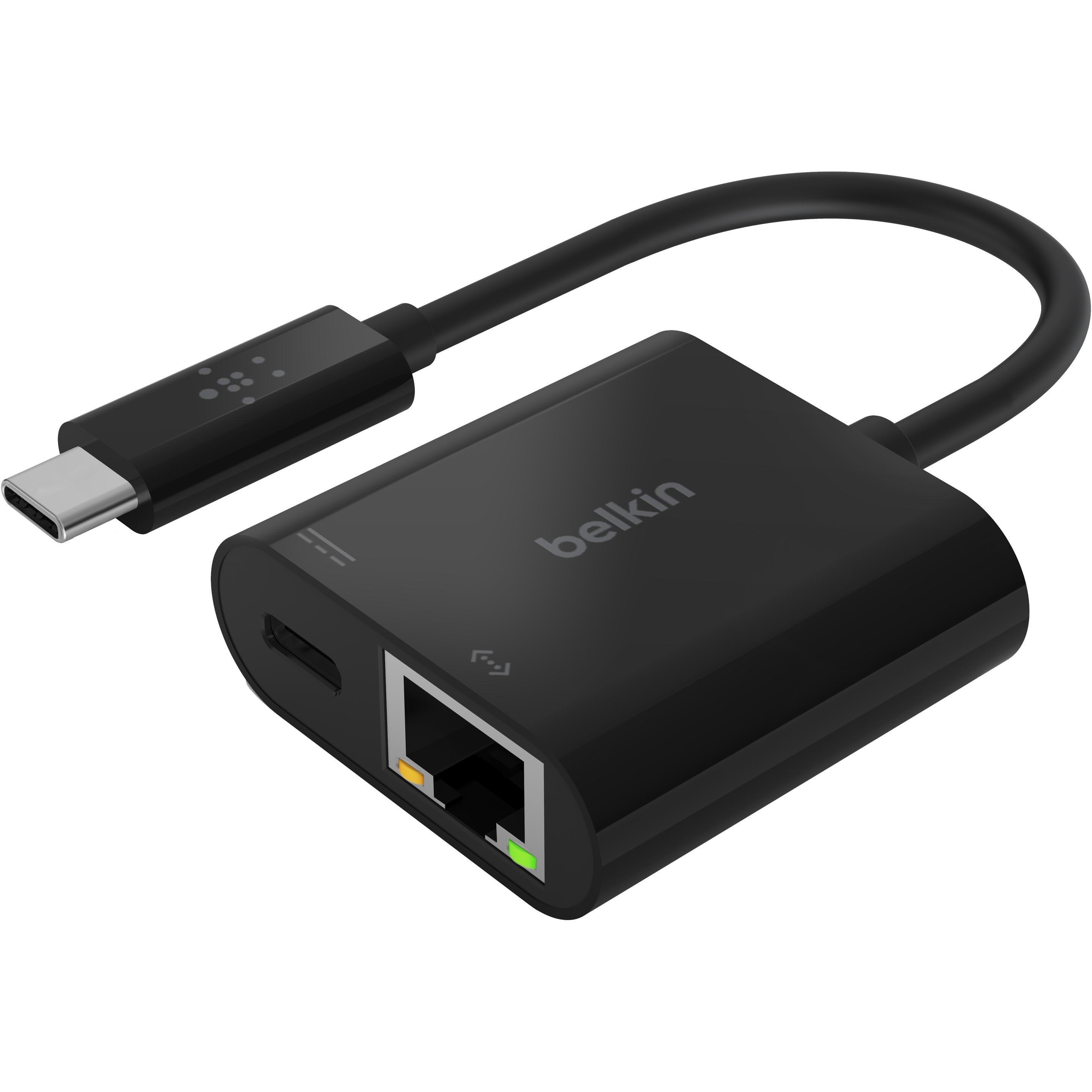 Belkin INC001BTBK (USB-C, 2 Ports), Dockingstation + USB Hub, Schwarz