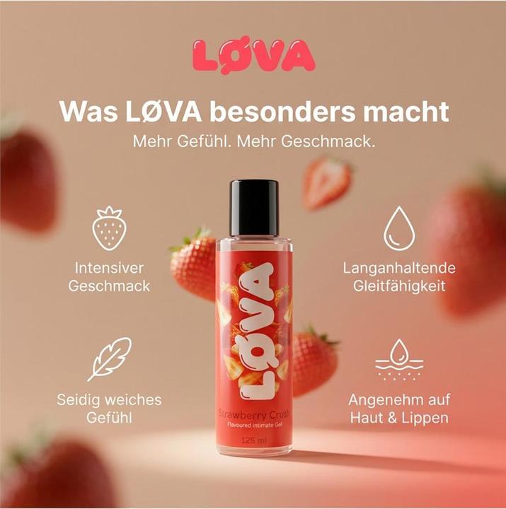 Produktbild Løva Strawberry Crush (125 ml)