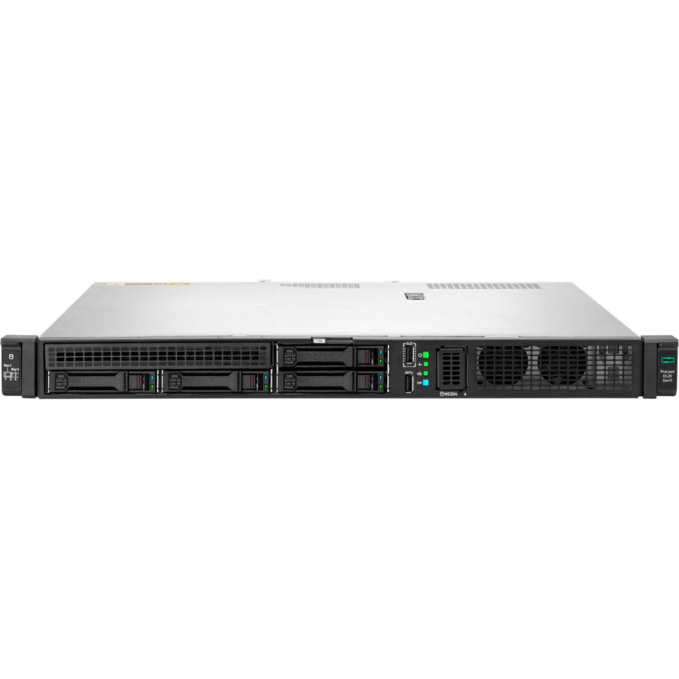HPE ProLiant DL20 Gen11 (Intel Xeon E-2434, 16 GB, Rack Server), Server