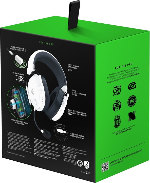 Actual product image Razer BlackShark V2 HyperSpeed (Wireless, Cable)
