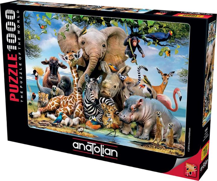 Produktbild Anatolian 1043 puzzle 1000 pcs. African Smile by Howard Robinson (1000 Teile)