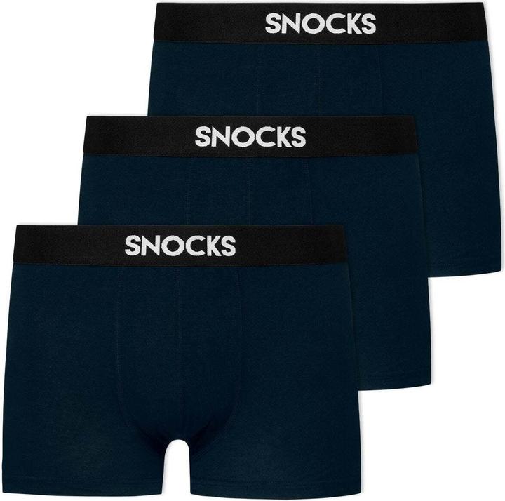 Produktbild Snocks Premium Boxershorts (L, 3er Pack)