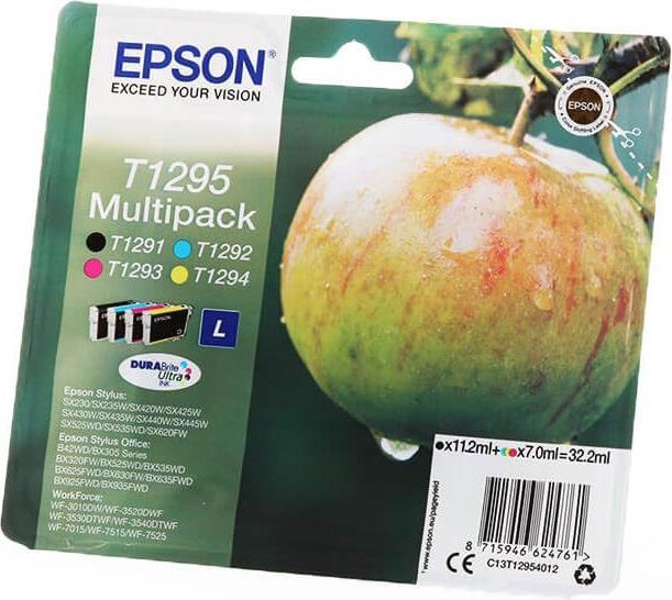 Actual product image Epson T1295 DuraBrite Ultra (M, C, Y, FC)
