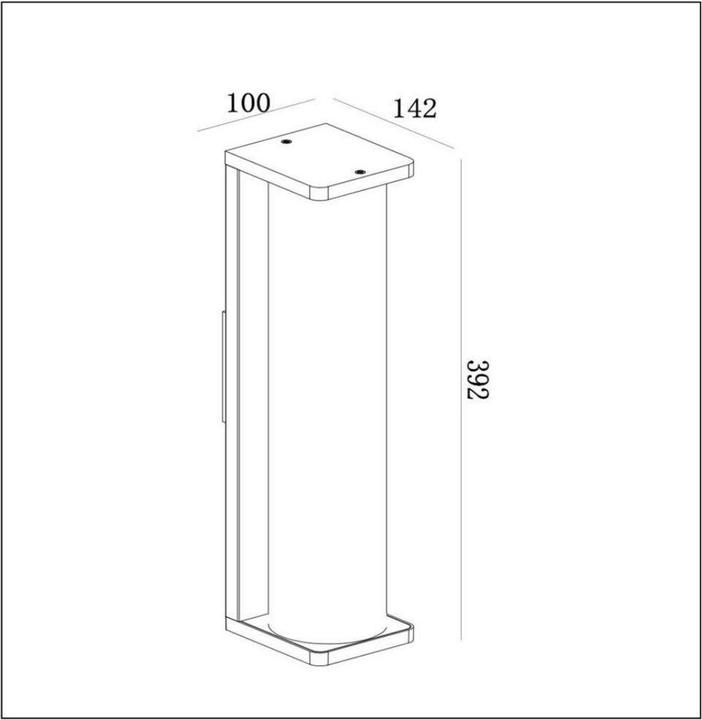 Produktbild Lucide SLIGO - Wandleuchte Aussen - 1xE27 - IP65 - Schwarz 15808/01/30 (E27, IP65)