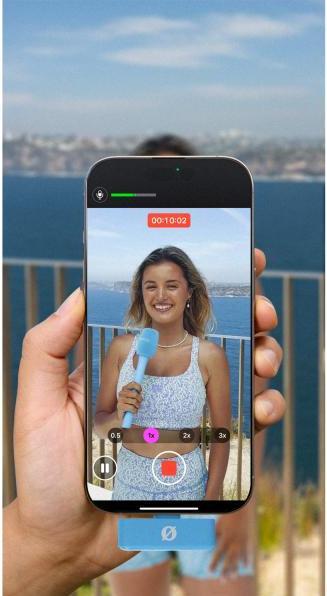 Produktbild RØDE Interview Micro Blue