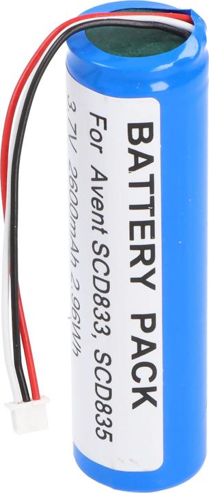 Produktbild AccuCell Akku passend für Philips Avent SCD833, SCD835, Li-ion, 3,7V, 2600mAh, 9,6Wh