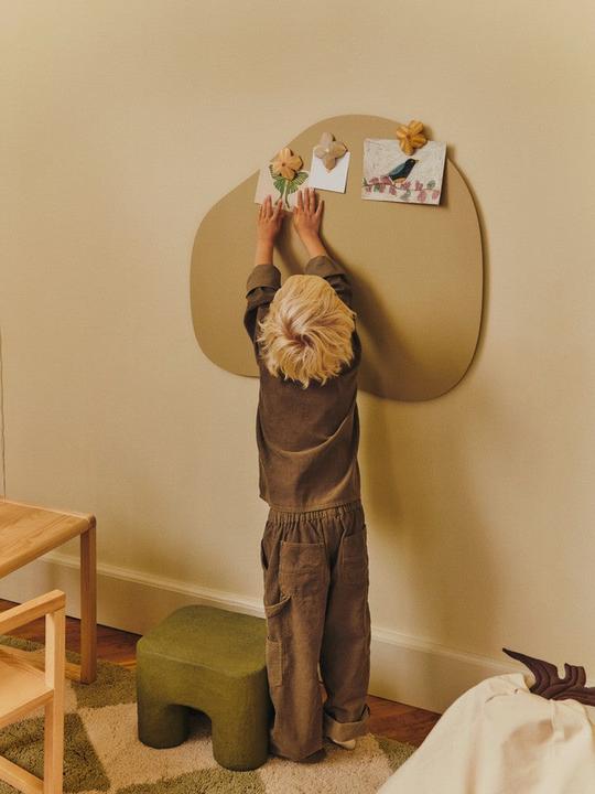 Produktbild Ferm Living Poesie Hand-carved Magnets - Set of 3 - Multi (3 x)