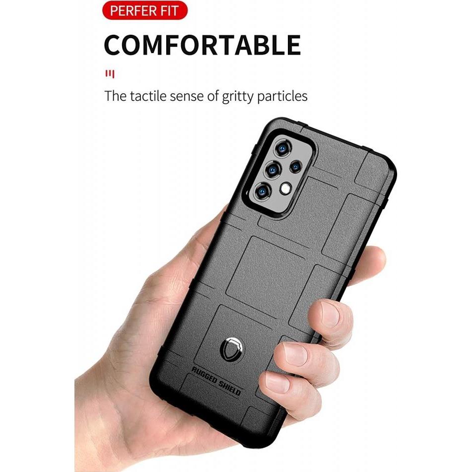 Thumbnail - Screenguard Samsung Galaxy A52 Rugged Shield Hülle (Samsung Galaxy A52), Smartphone Hülle, Schwarz