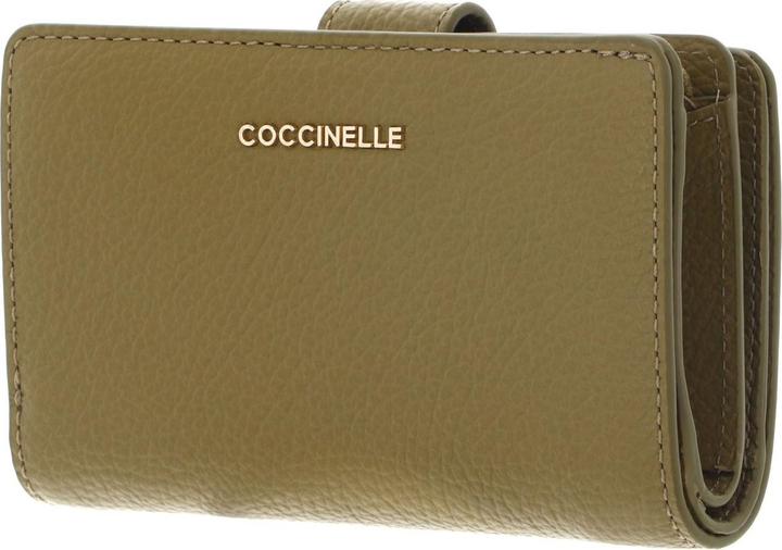Actual product image Coccinelle Metallic Soft Mini Wallet Grained Leather